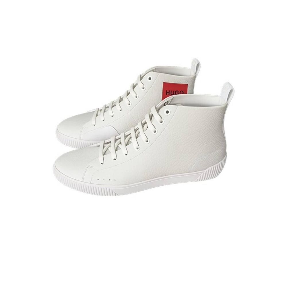 HUGO BOSS NEW Zero Hito White Leather High Top EU44, US 11